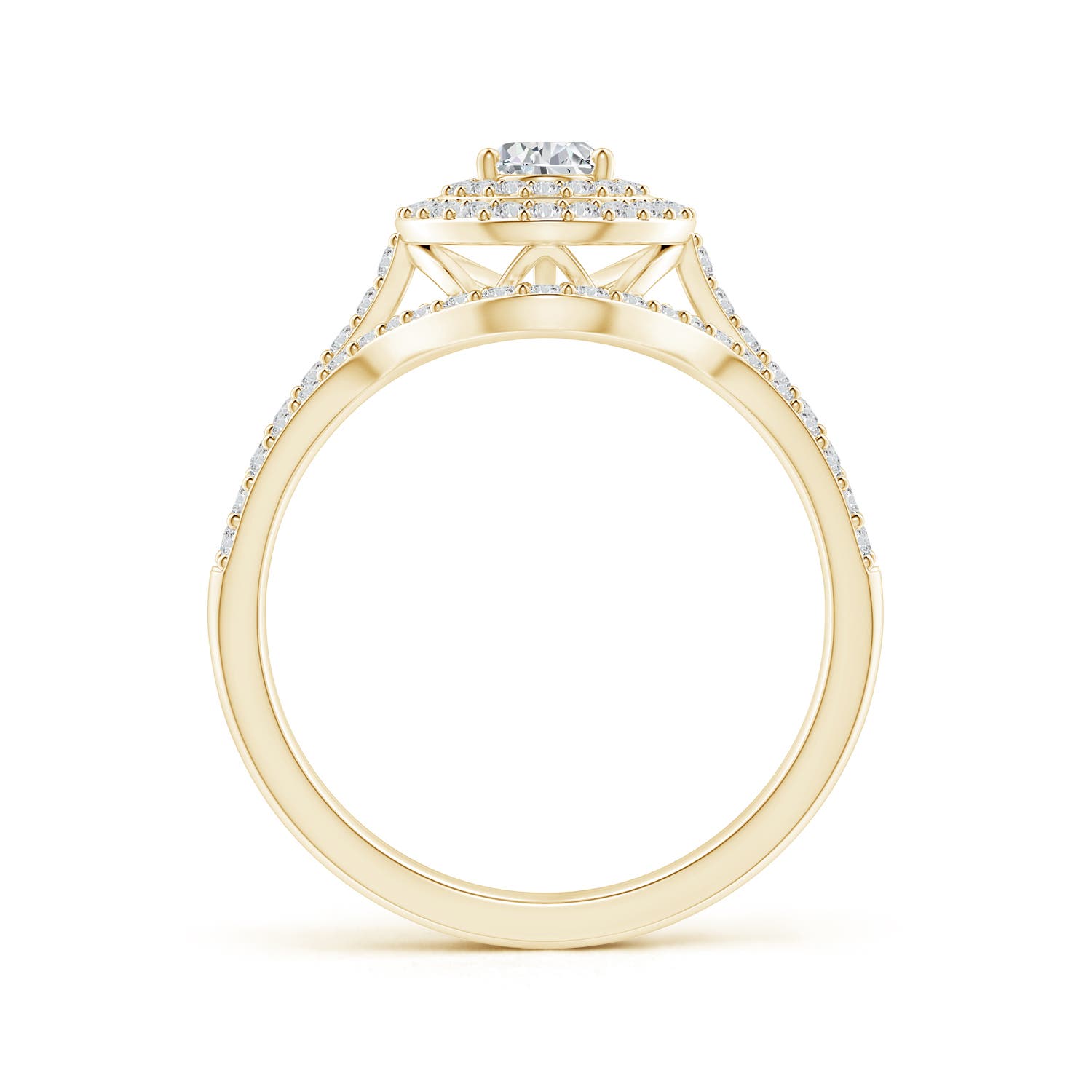 H, SI2 / 0.76 CT / 14 KT Yellow Gold