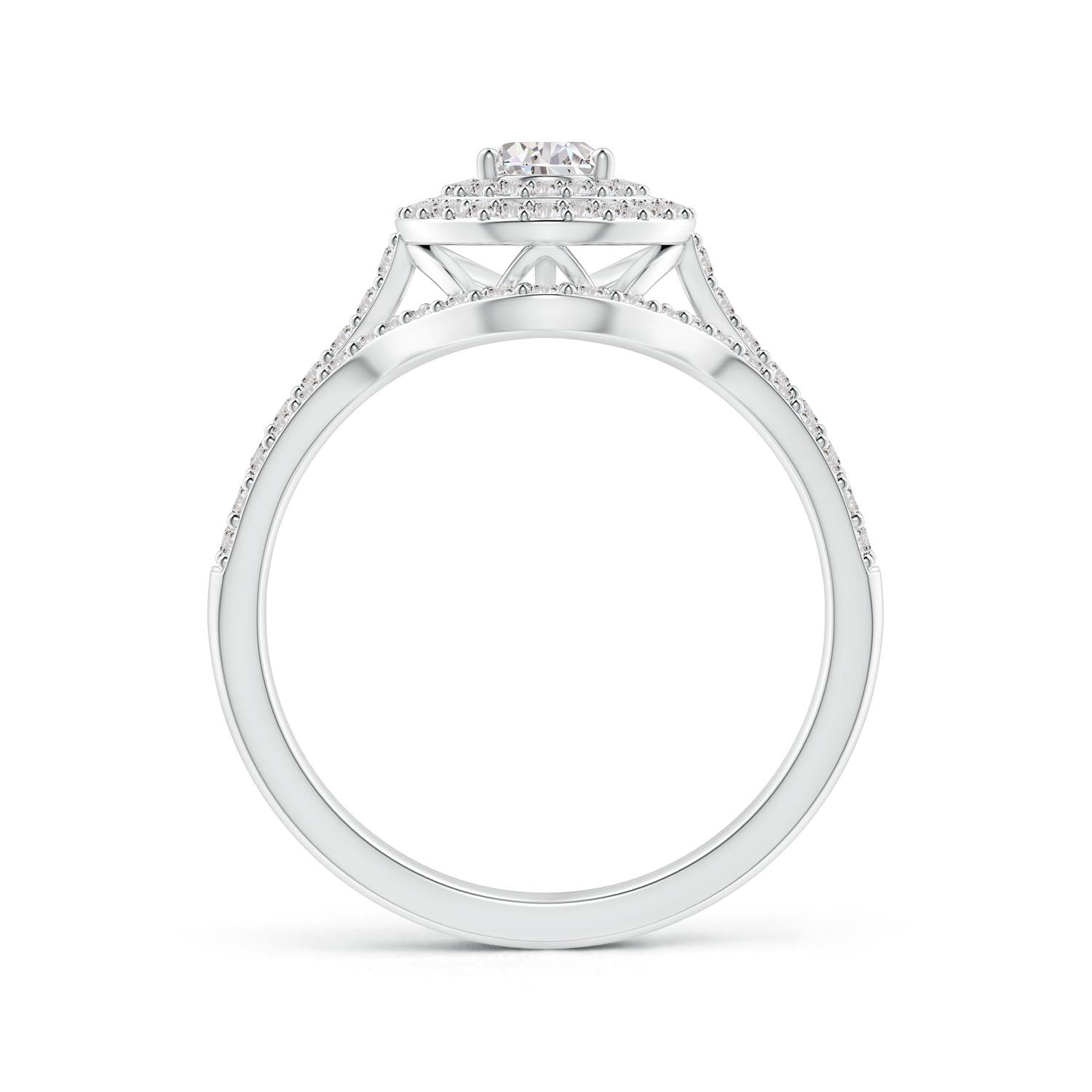 I-J, I1-I2 / 0.76 CT / 14 KT White Gold