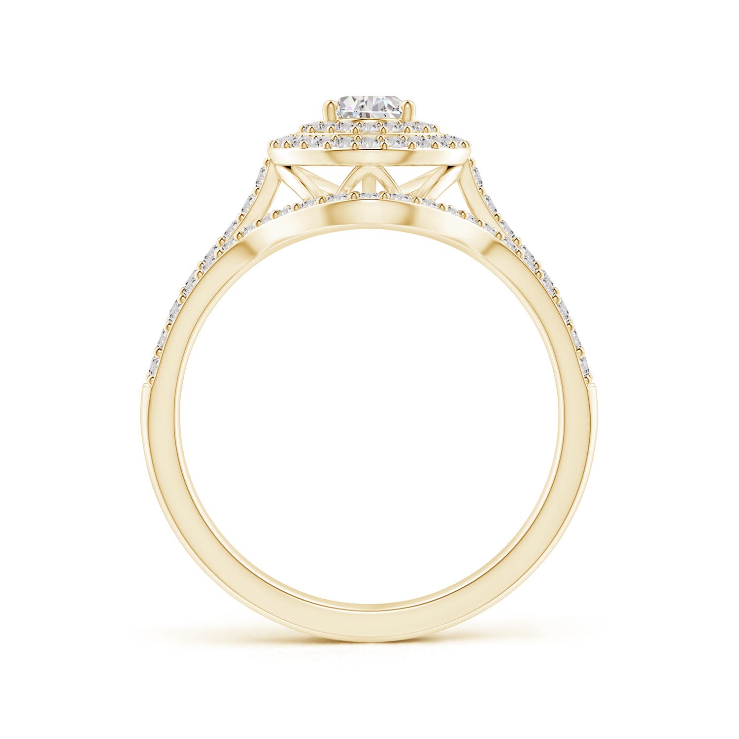 I-J, I1-I2 / 0.76 CT / 14 KT Yellow Gold