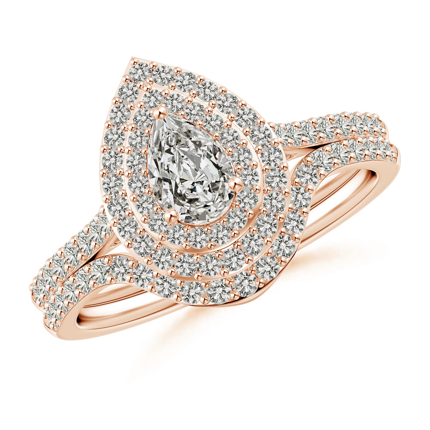 K, I3 / 0.76 CT / 14 KT Rose Gold