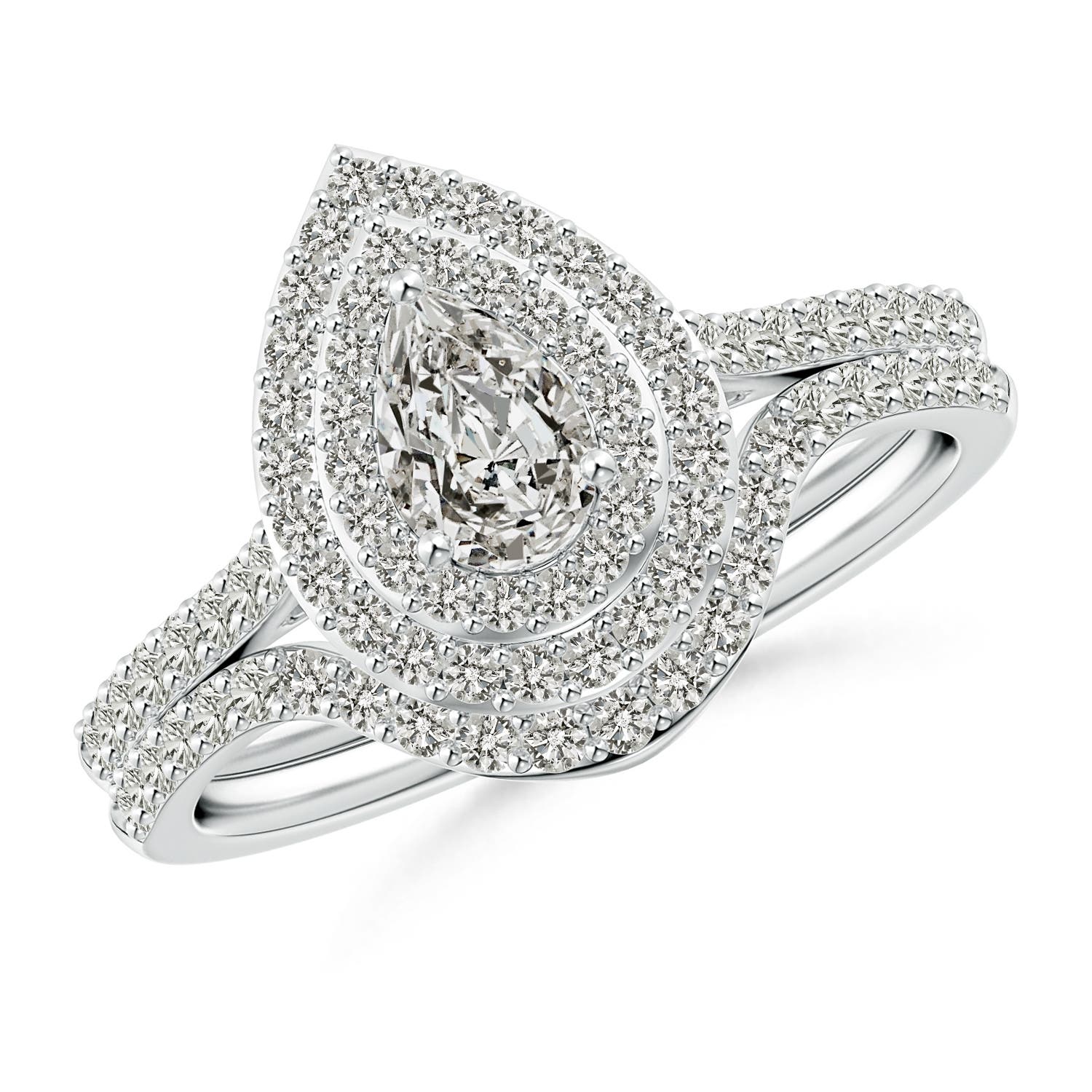 K, I3 / 0.76 CT / 14 KT White Gold