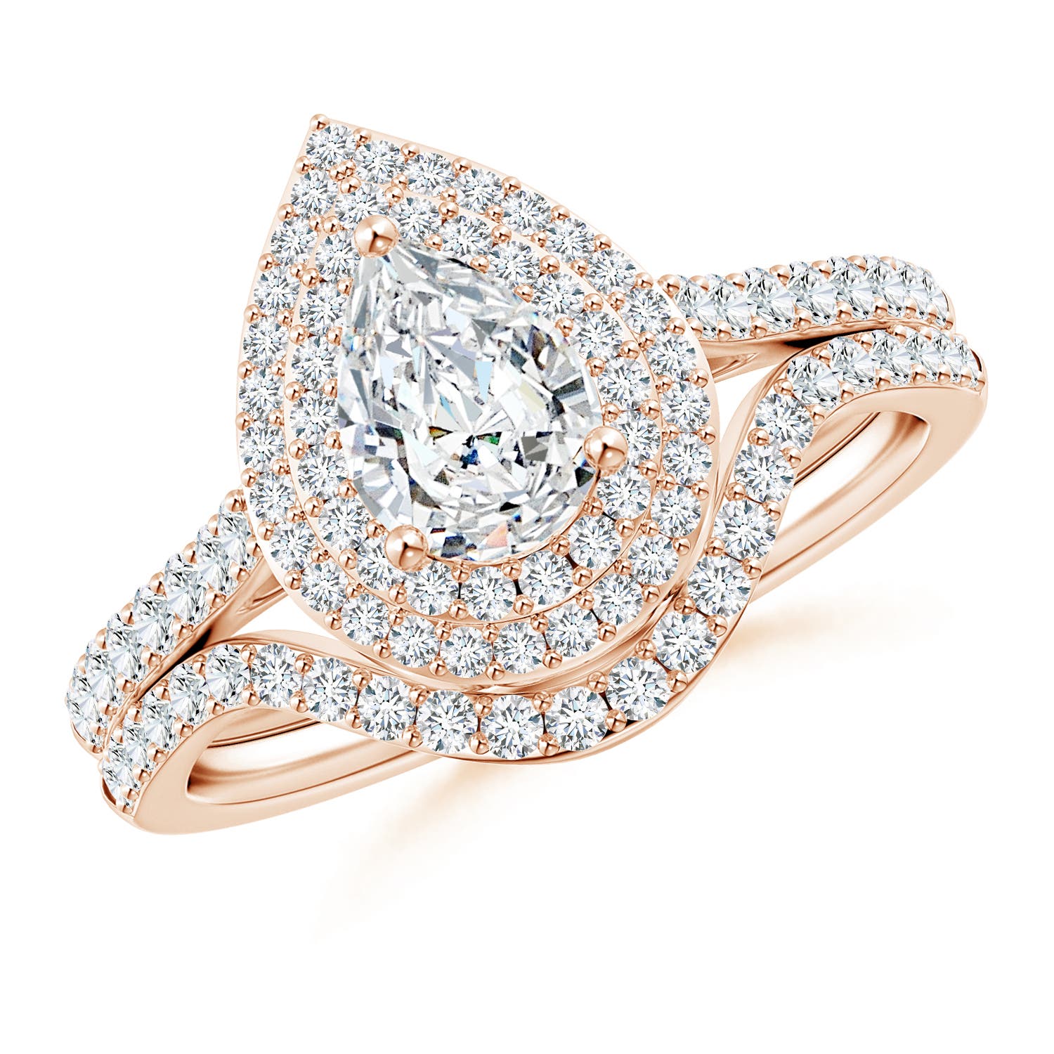 G, VS2 / 1.32 CT / 14 KT Rose Gold