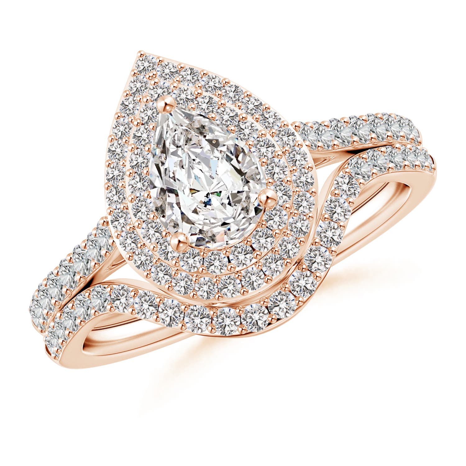 I-J, I1-I2 / 1.32 CT / 14 KT Rose Gold