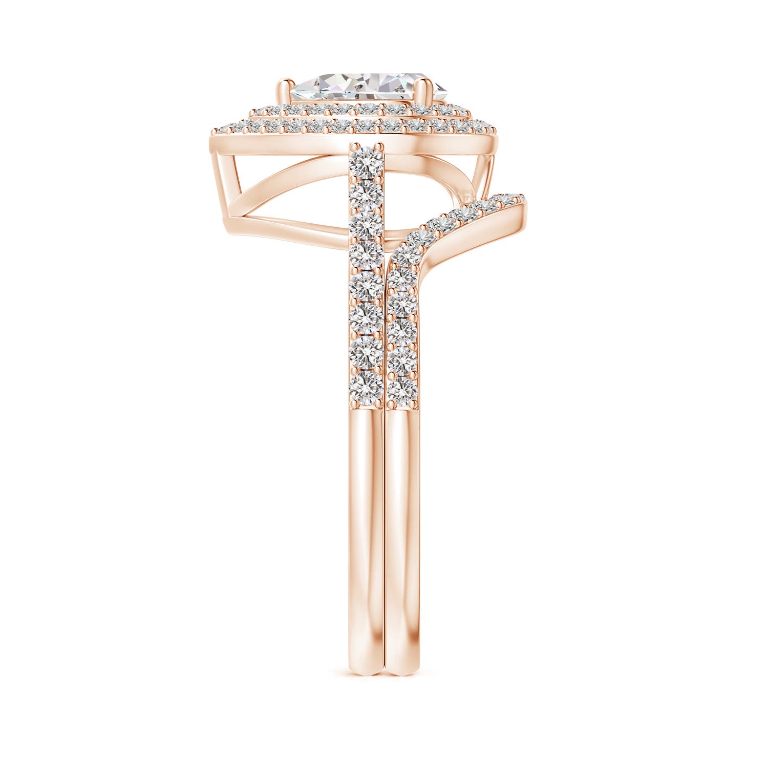 I-J, I1-I2 / 1.32 CT / 14 KT Rose Gold