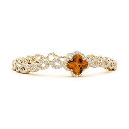 Stackables Yellow Gold Citrine Bracelets