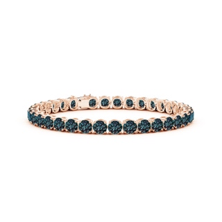 5mm Labgrown Classic Lab-Grown Alexandrite Linear Tennis Bracelet in 10K Rose Gold