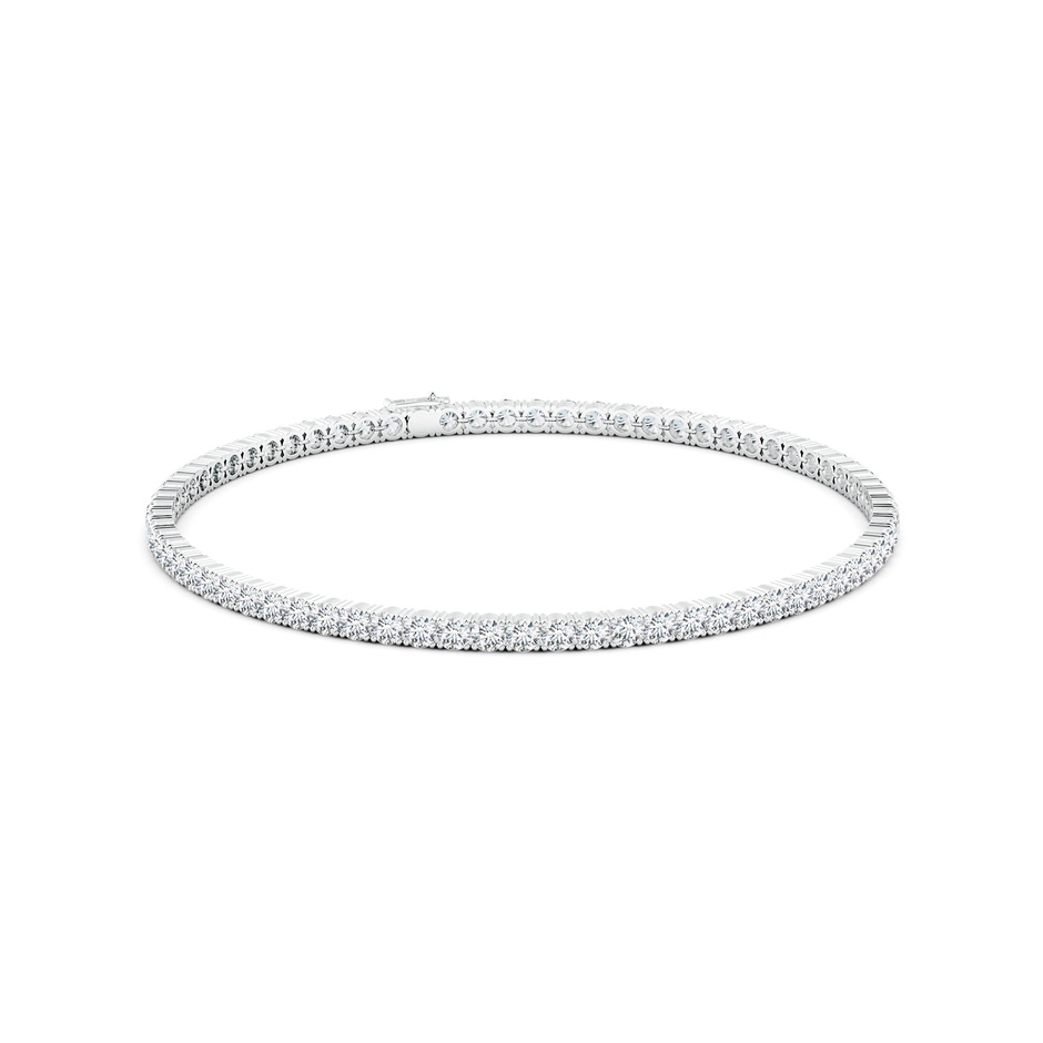 2.5mm FGVS Lab-Grown Classic Diamond Linear Tennis Bracelet in White Gold side 199