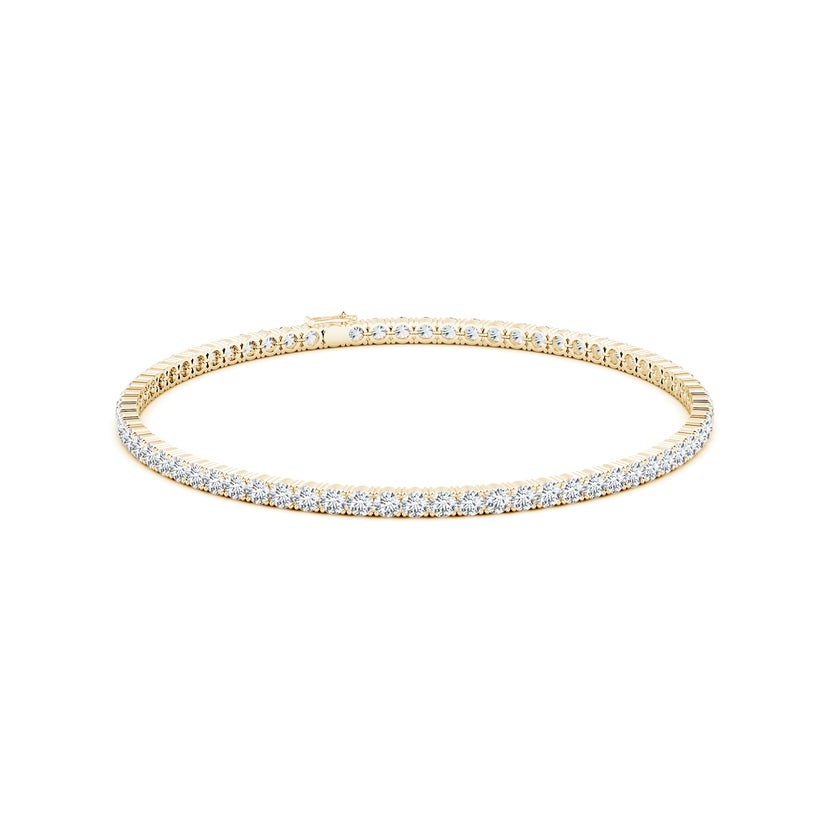Lab-Grown Classic Diamond Linear Tennis Bracelet