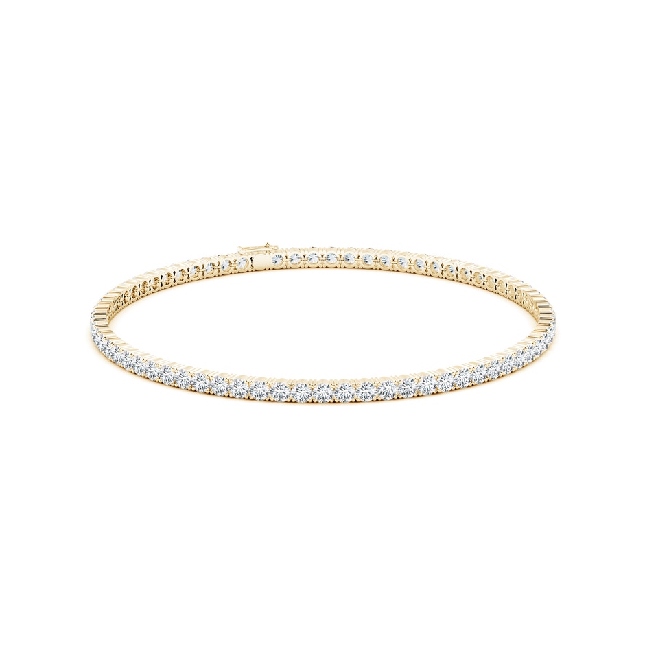 2.5mm FGVS Lab-Grown Classic Diamond Linear Tennis Bracelet in Yellow Gold side 199