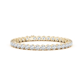 5.1mm FGVS Lab-Grown Classic Diamond Linear Tennis Bracelet in Yellow Gold