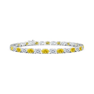 Oval Fancy Intense, VS Lab Grown Yellow Diamond