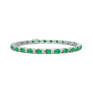 Oval AA Emerald