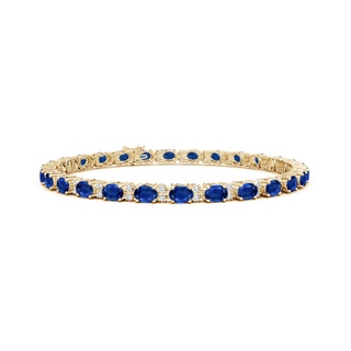 Oval AAA Blue Sapphire