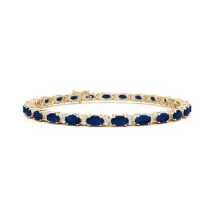 Oval AA Blue Sapphire