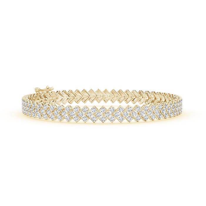 Yellow Gold and Diamond Teardrop Bracelet- ONLINE EXCLUSIVE – Meira T  Boutique