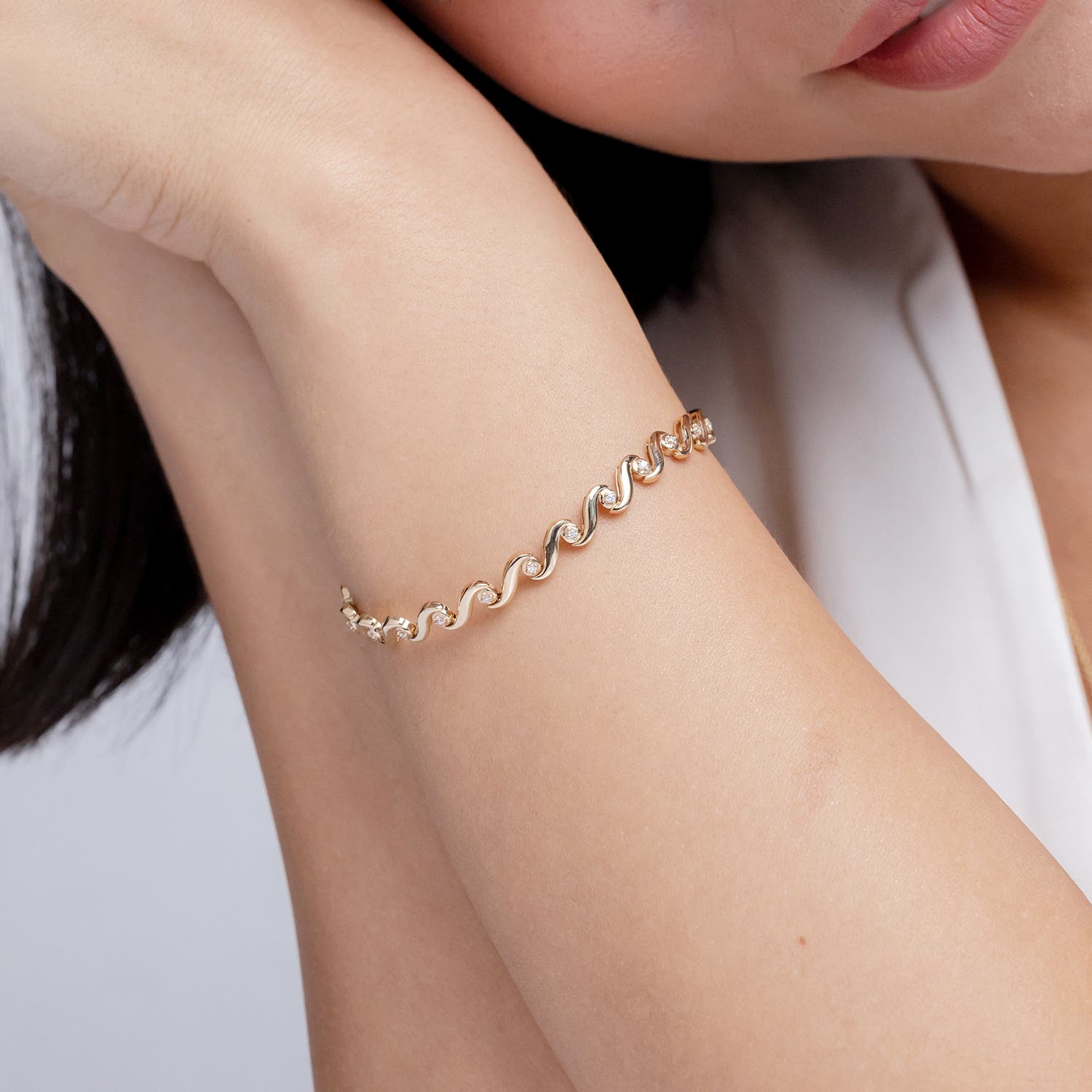 Classic Diamond Icon Tennis Bracelet | SUZANNE KALAN®