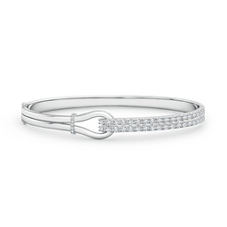 Bangle White Gold Diamond Bracelets