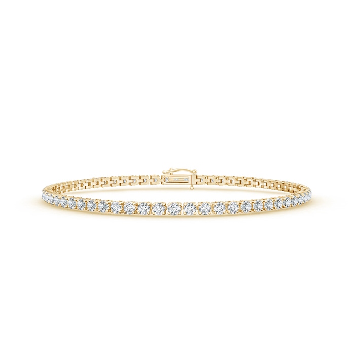 2.2mm GVS2 Diamond Eternity Tennis Bracelet in Yellow Gold