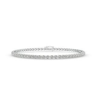 2.2mm KI3 Diamond Eternity Tennis Bracelet in White Gold