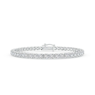 3.5mm HSI2 Diamond Eternity Tennis Bracelet in White Gold