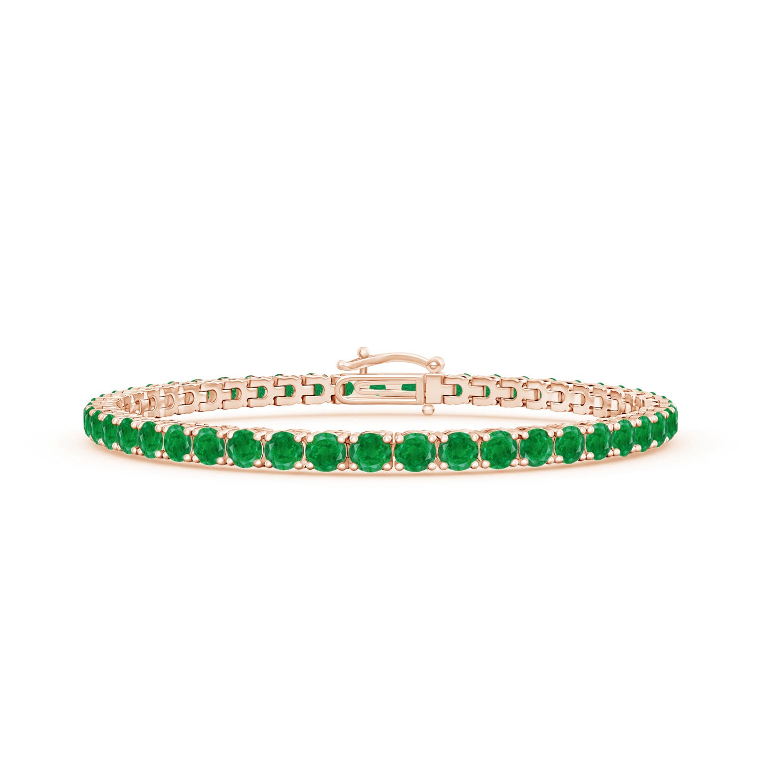 AA - Emerald / 7.35 CT / 14 KT Rose Gold