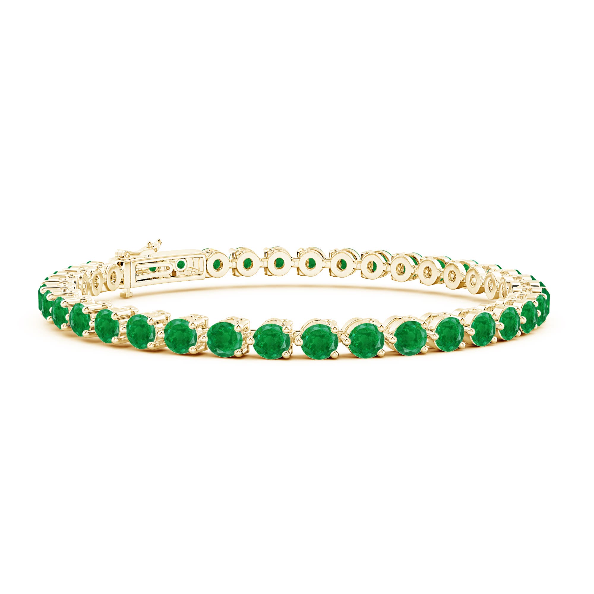 AA - Emerald / 7.5 CT / 14 KT Yellow Gold