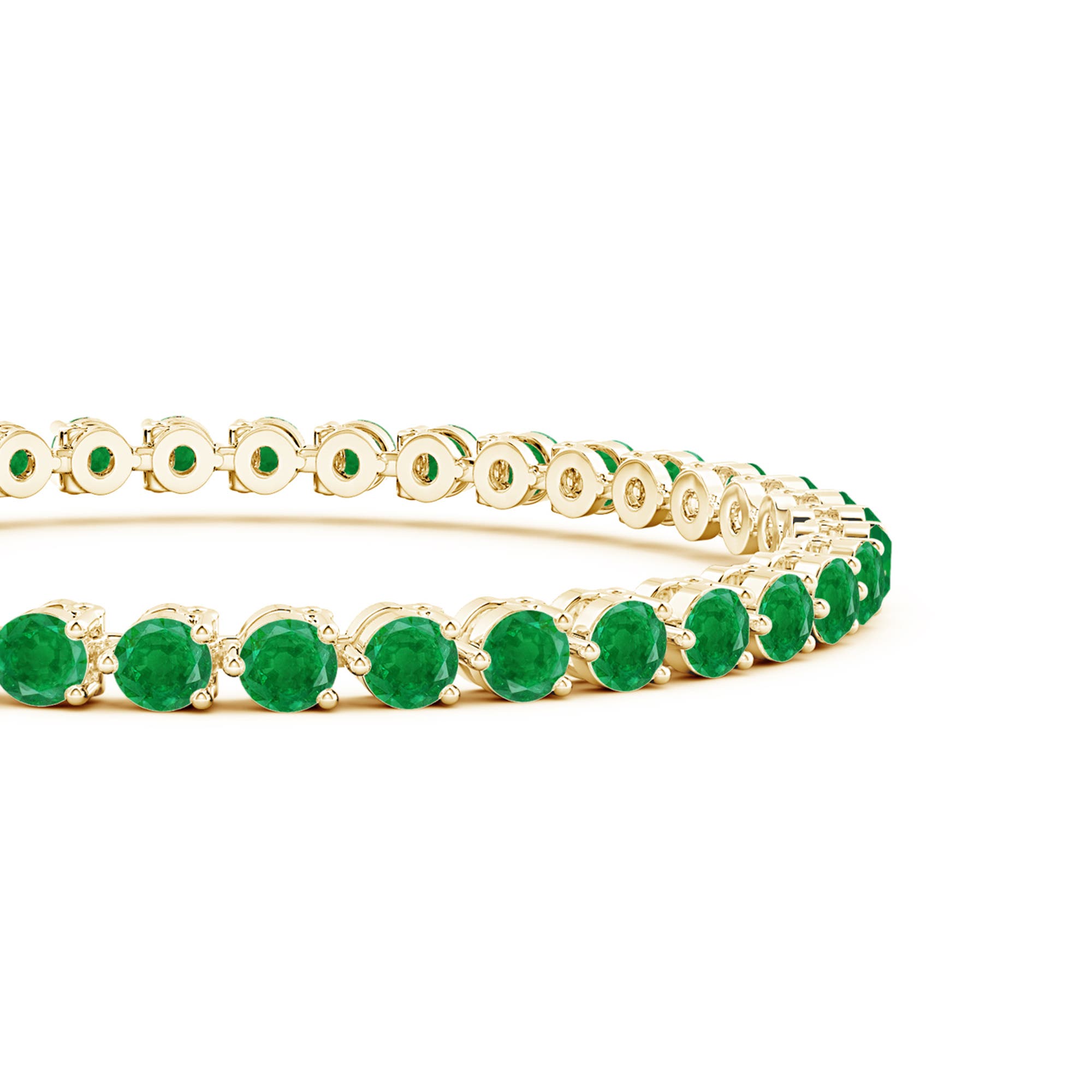 AA - Emerald / 7.5 CT / 14 KT Yellow Gold