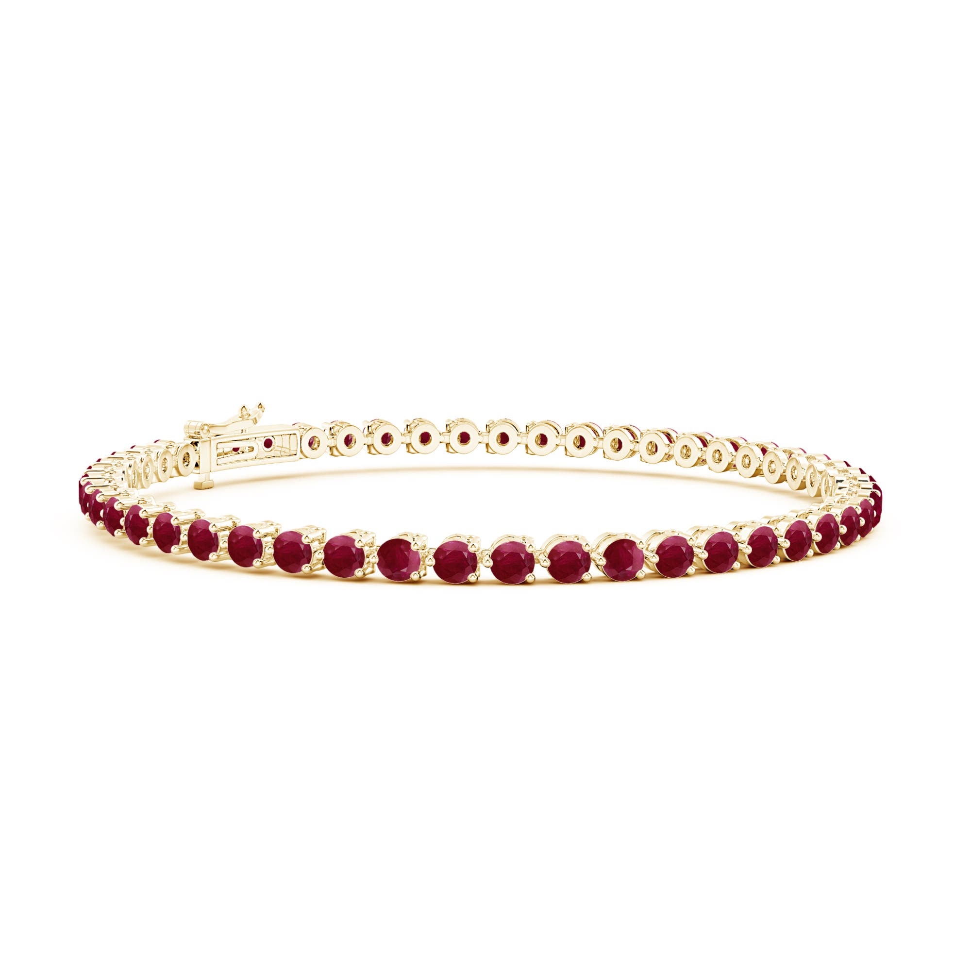 A - Ruby / 6.12 CT / 14 KT Yellow Gold