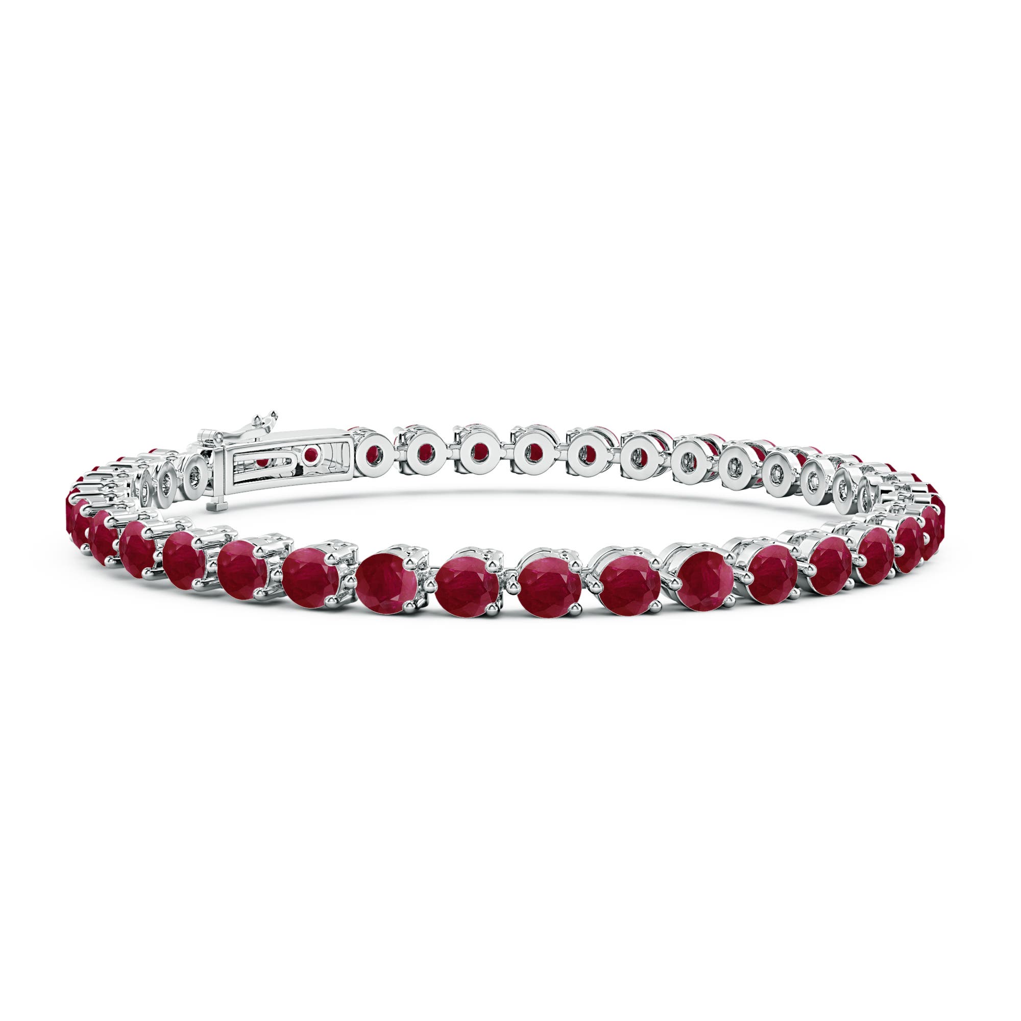 A - Ruby / 11.5 CT / 14 KT White Gold