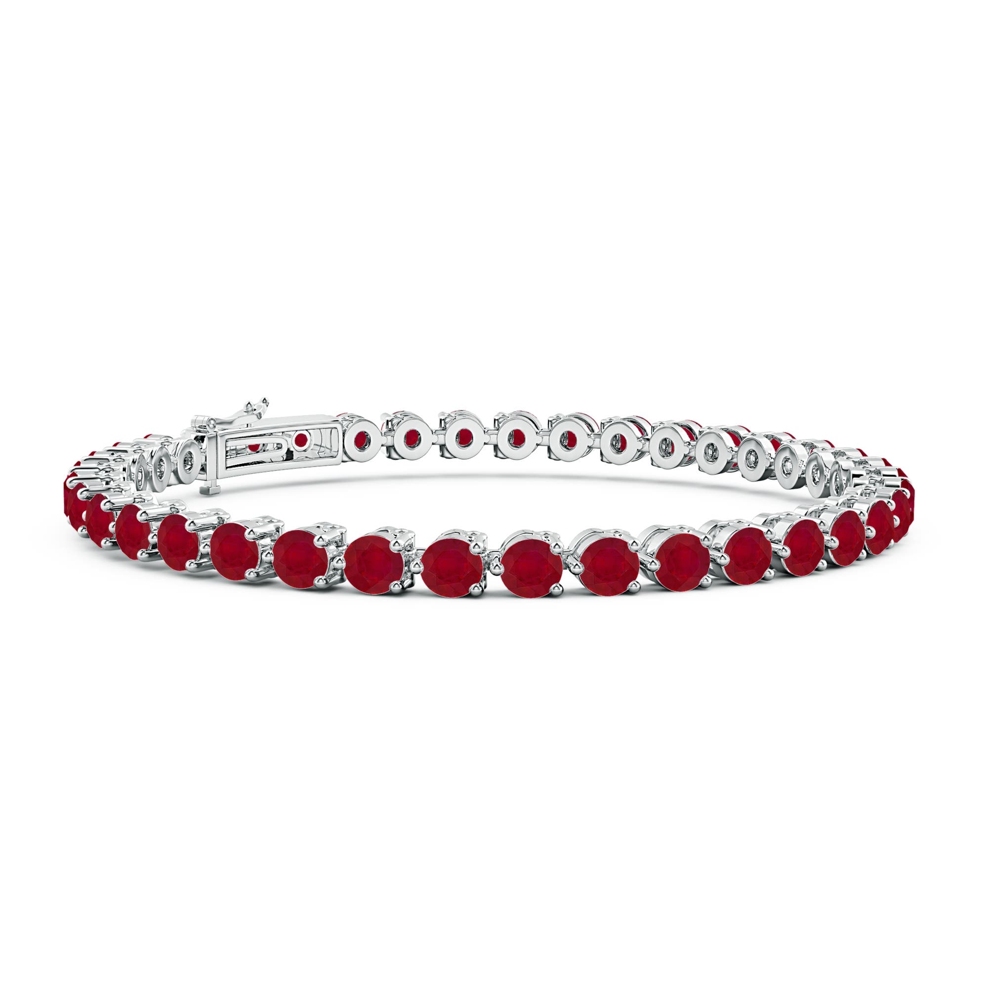 AA - Ruby / 11.5 CT / 14 KT White Gold