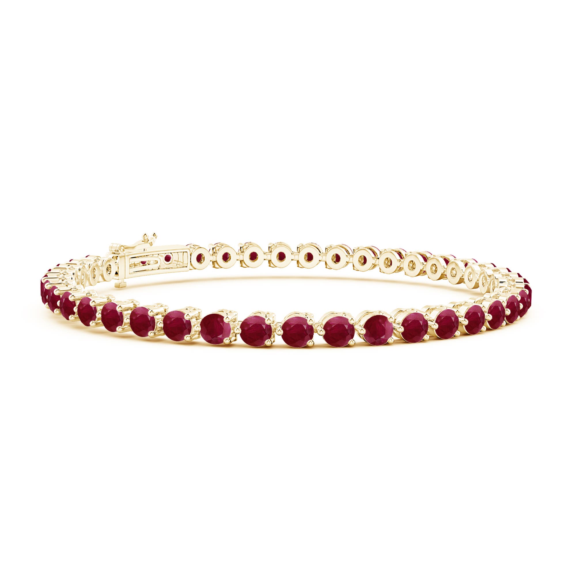 A - Ruby / 8.7 CT / 14 KT Yellow Gold