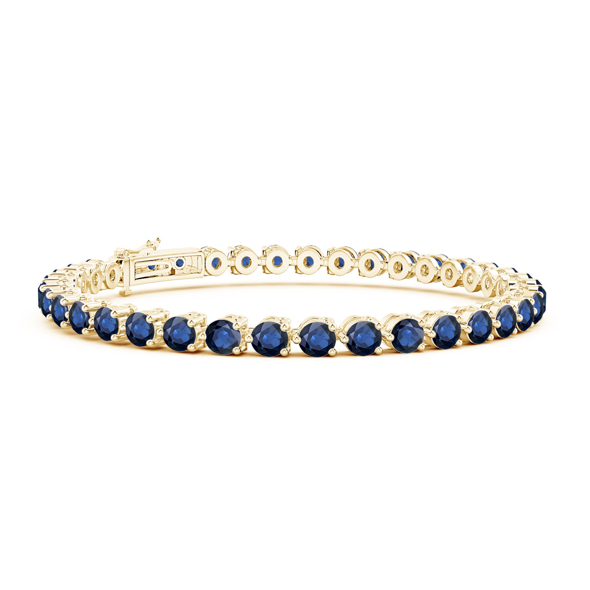 AA - Blue Sapphire / 11 CT / 14 KT Yellow Gold