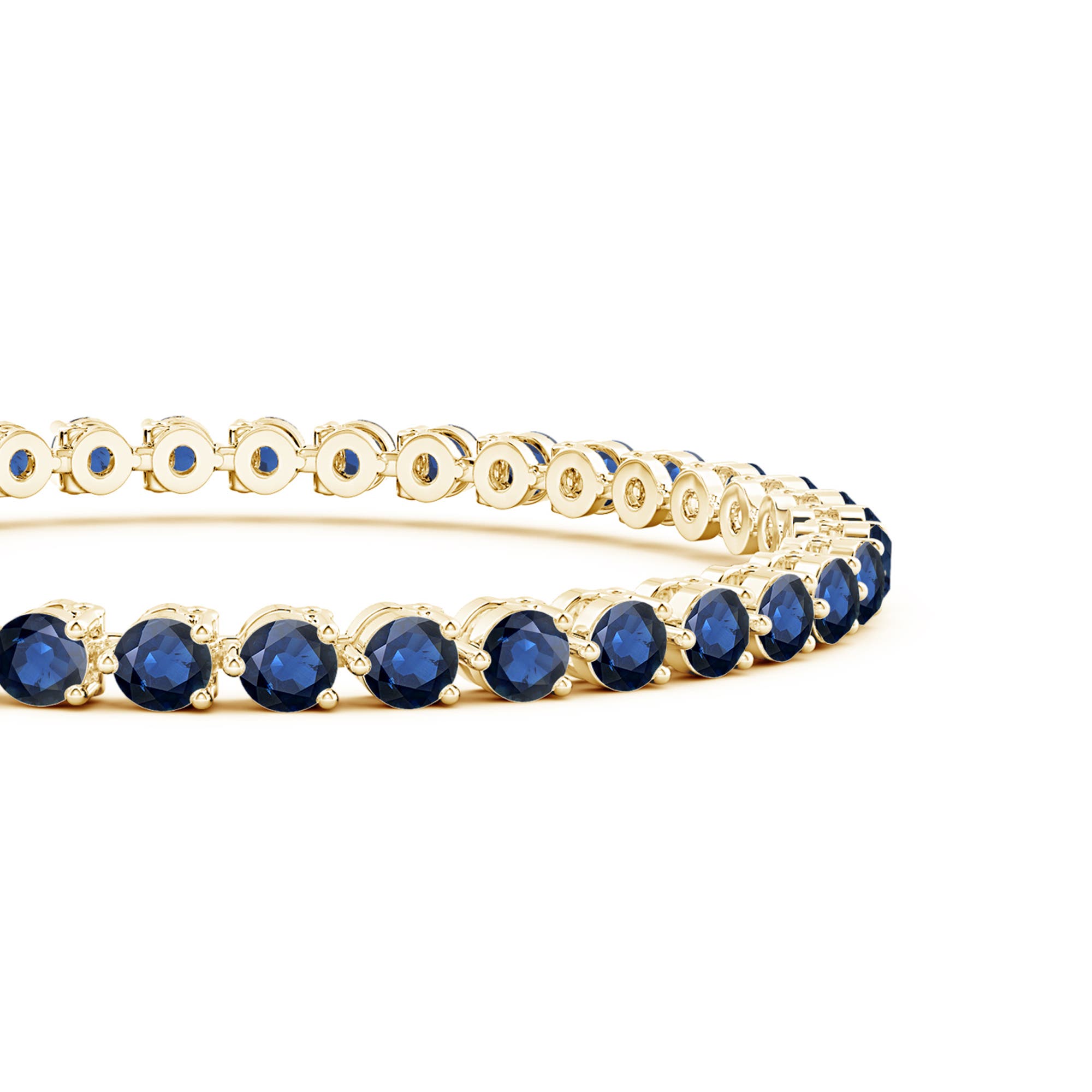 AA - Blue Sapphire / 11 CT / 14 KT Yellow Gold