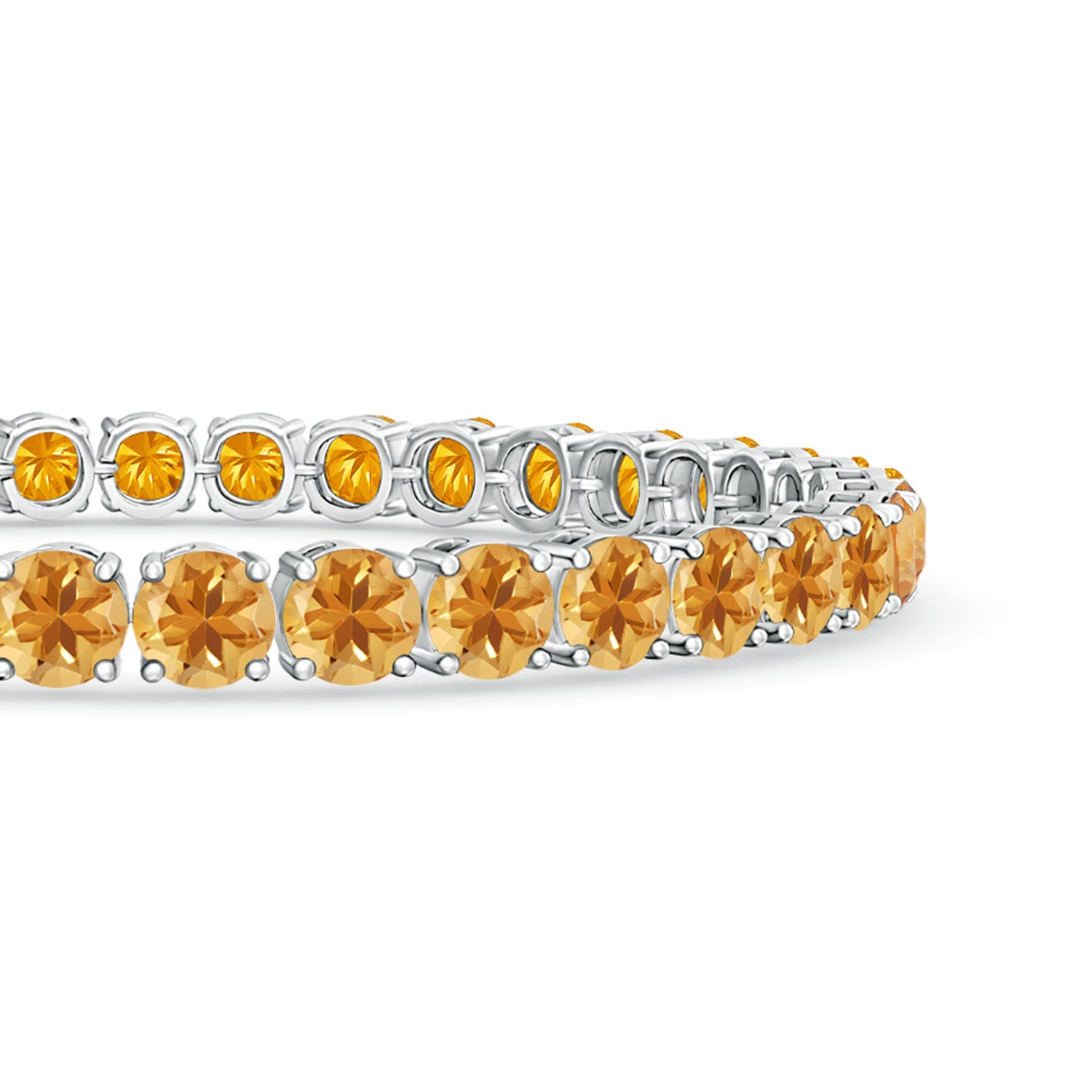 A - Citrine / 15.75 CT / 14 KT White Gold