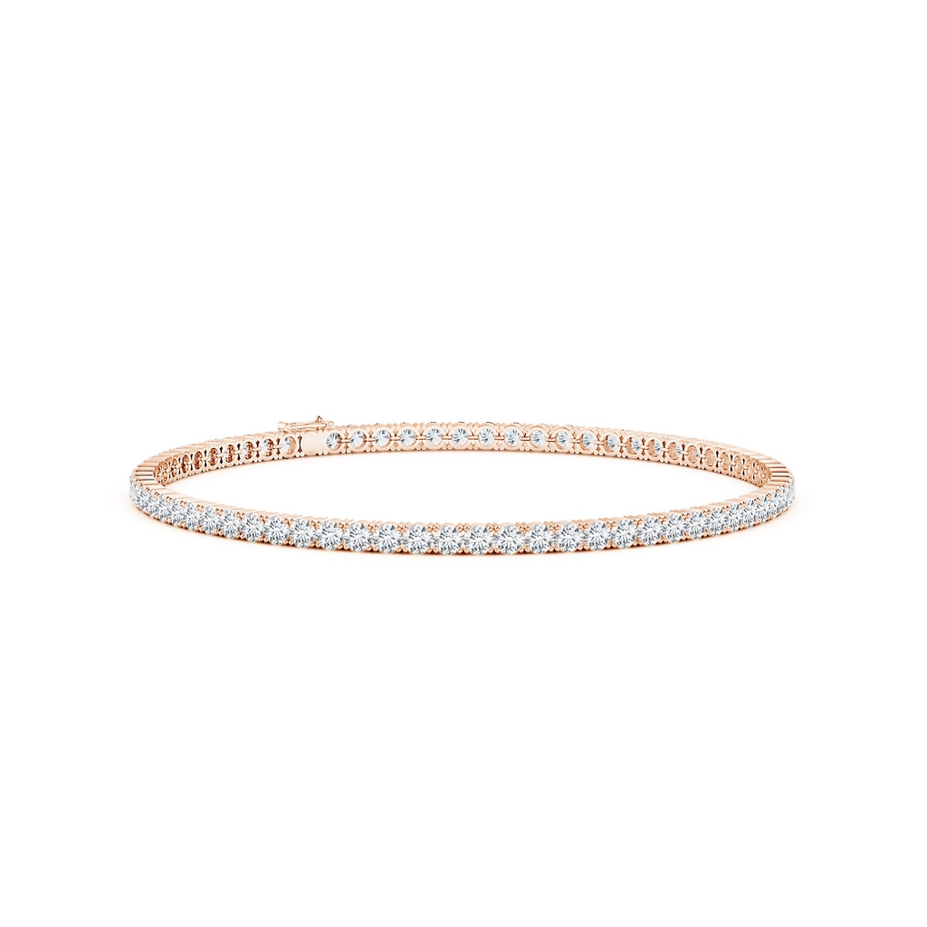 2.5mm GVS2 Classic Diamond Linear Tennis Bracelet in Rose Gold