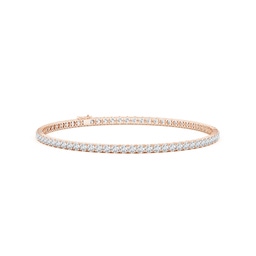Tennis Rose Gold Diamond Bracelets