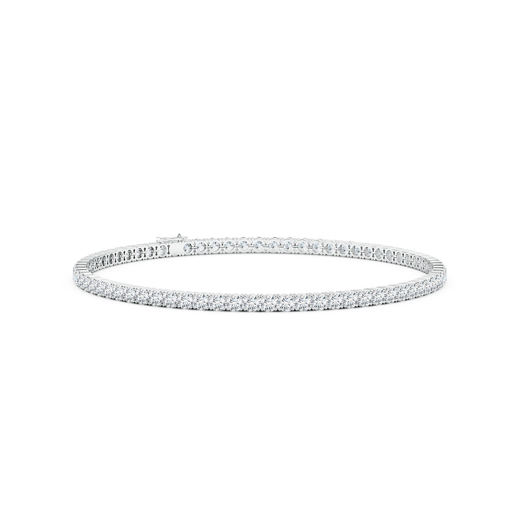 2.5mm GVS2 Classic Diamond Linear Tennis Bracelet in S999 Silver