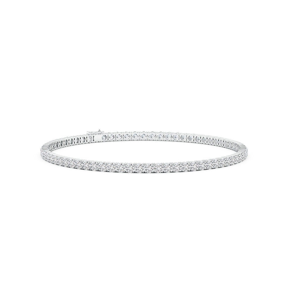 2.5mm HSI2 Classic Diamond Linear Tennis Bracelet in White Gold 