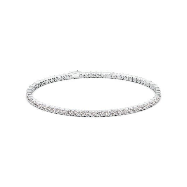 Classic Diamond Linear Tennis Bracelet