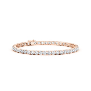 3.5mm GVS2 Classic Diamond Linear Tennis Bracelet in 10K Rose Gold
