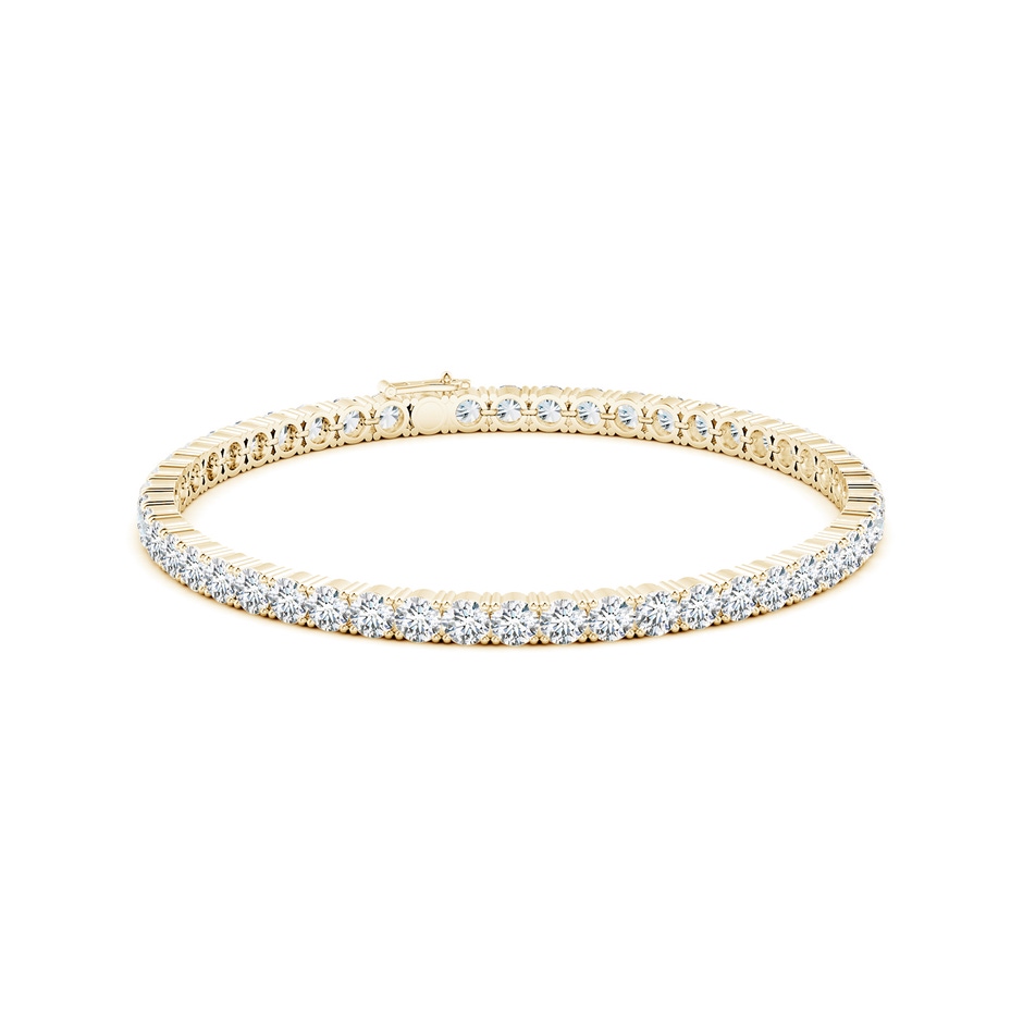 3.5mm GVS2 Classic Diamond Linear Tennis Bracelet in Yellow Gold side 199