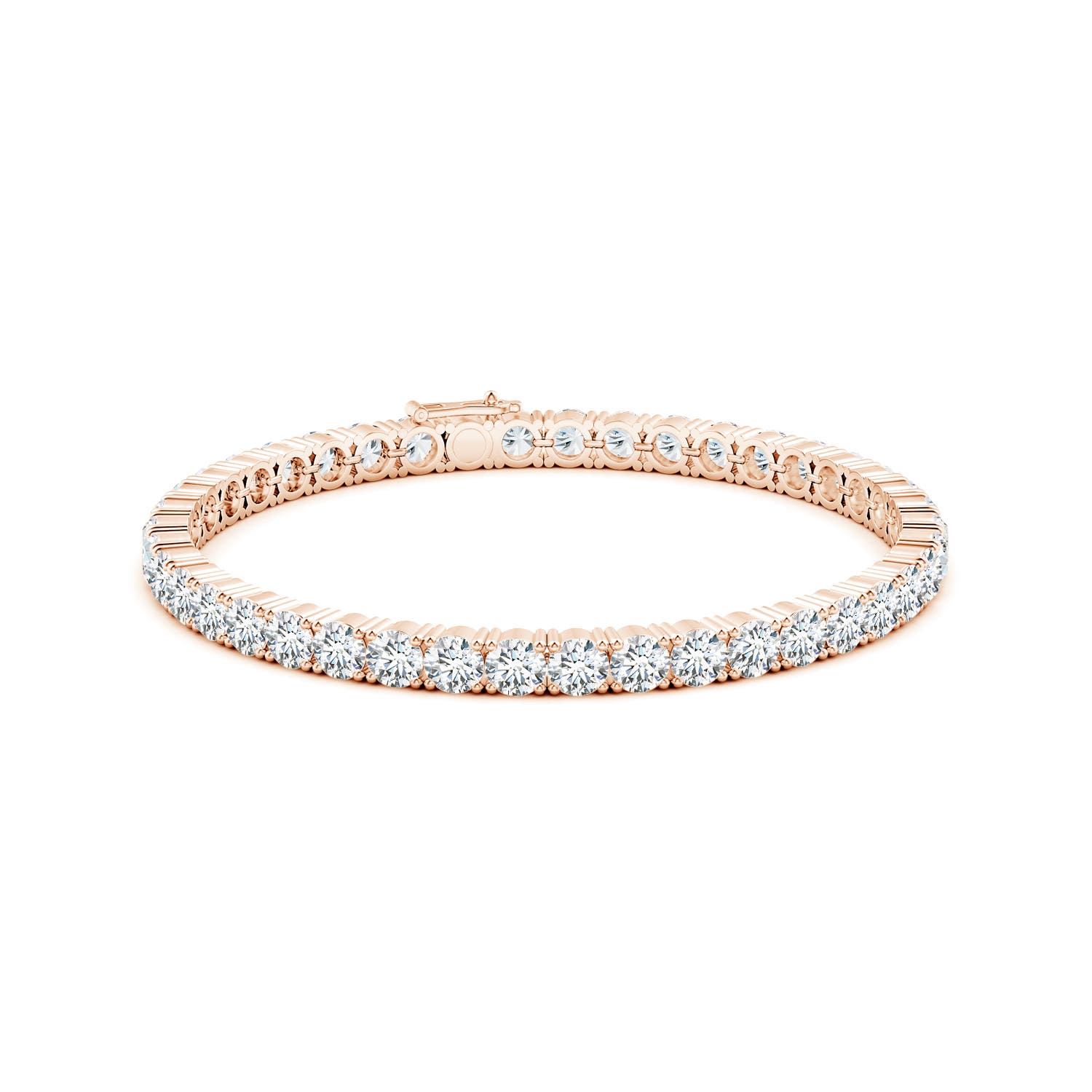 G, VS2 / 9.66 CT / 14 KT Rose Gold