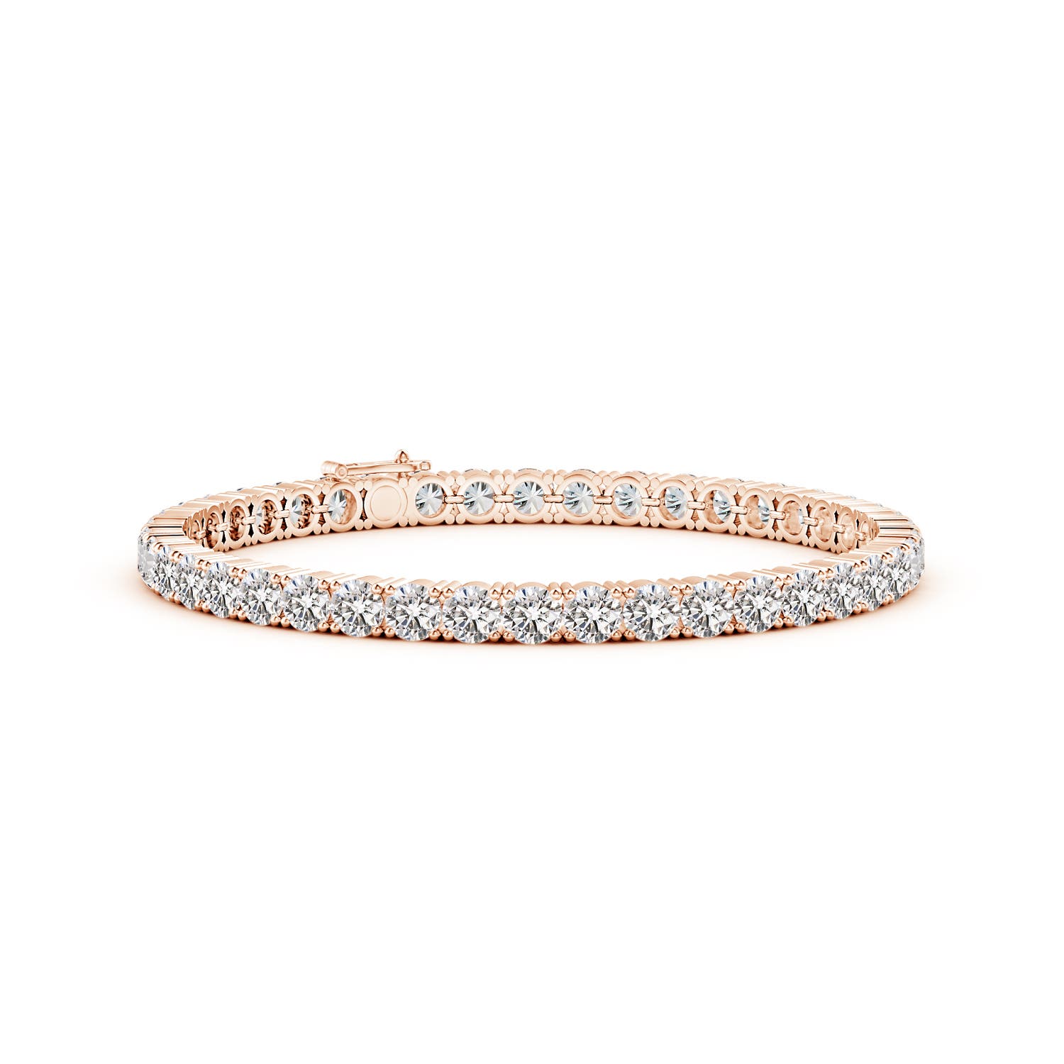 H, SI2 / 9.66 CT / 14 KT Rose Gold