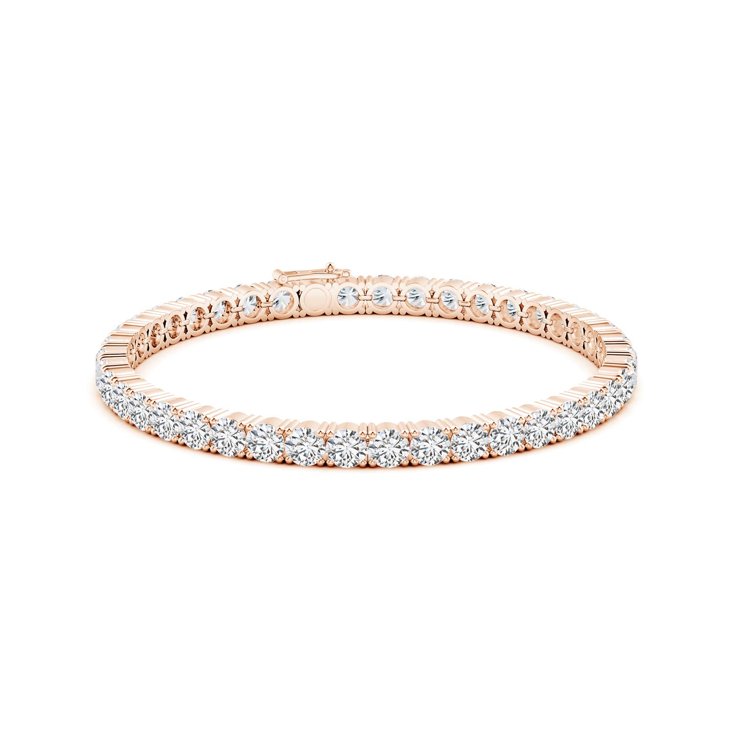 H, SI2 / 9.66 CT / 14 KT Rose Gold