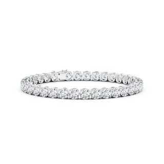 5.1mm GVS2 Classic Diamond Linear Tennis Bracelet in S999 Silver