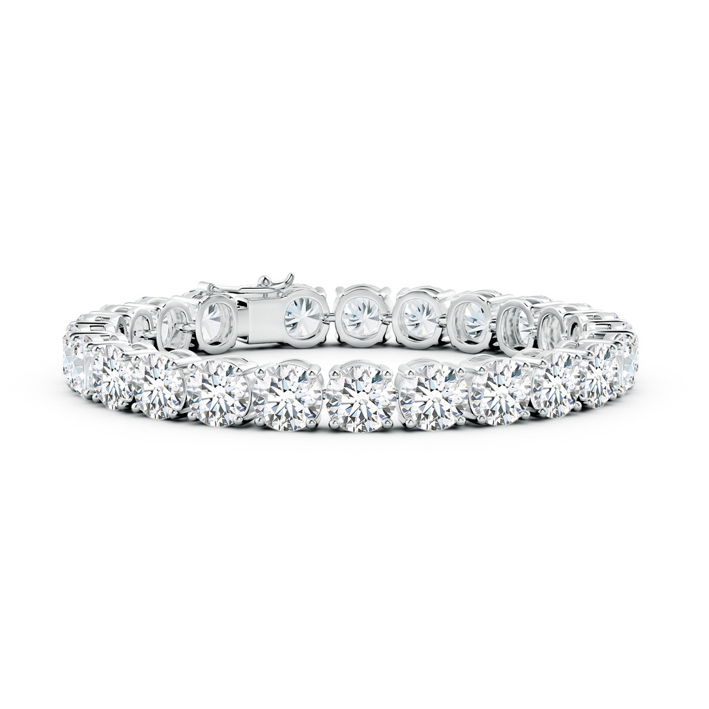 7.4mm GVS2 Classic Diamond Linear Tennis Bracelet in S999 Silver