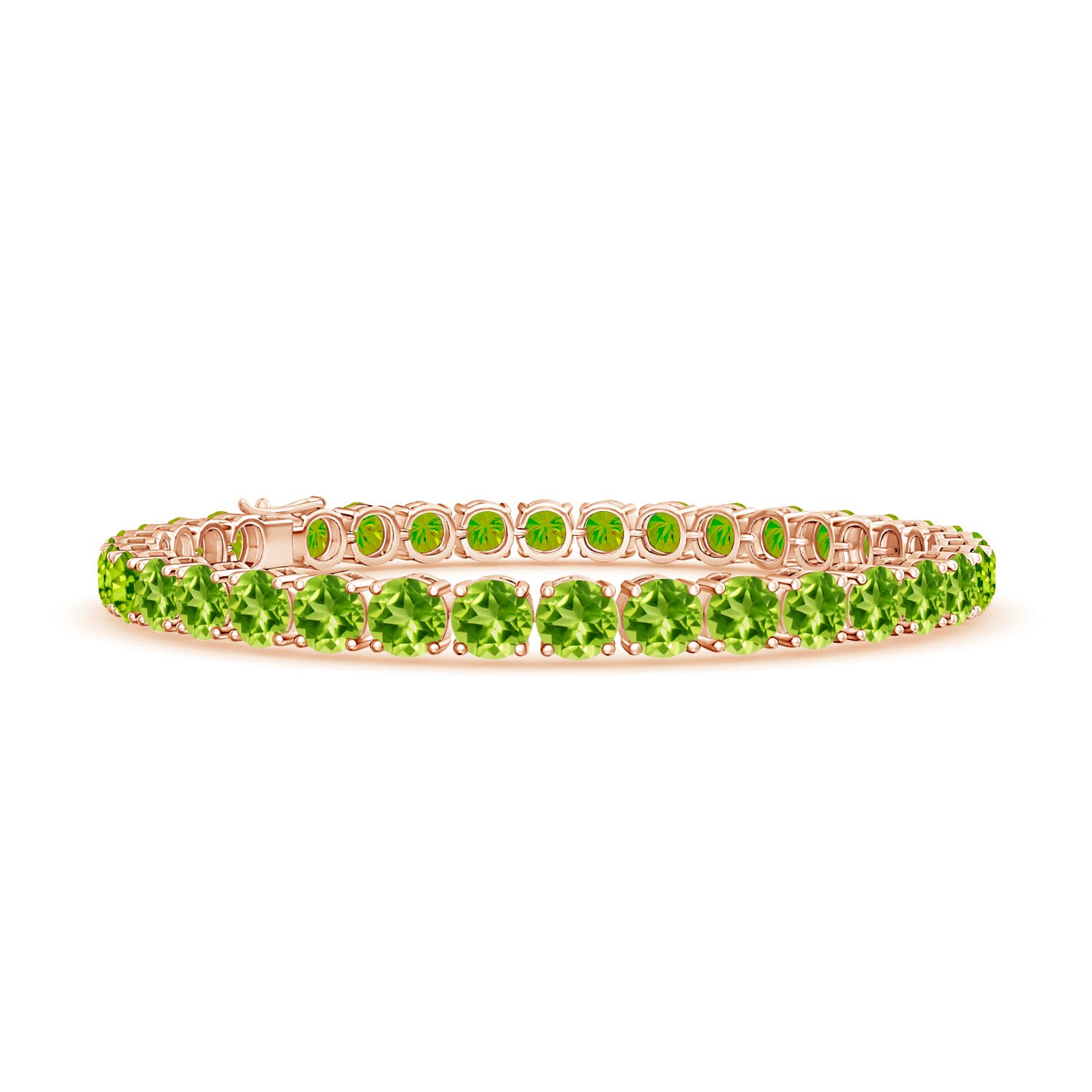 AAA - Peridot / 19.25 CT / 14 KT Rose Gold