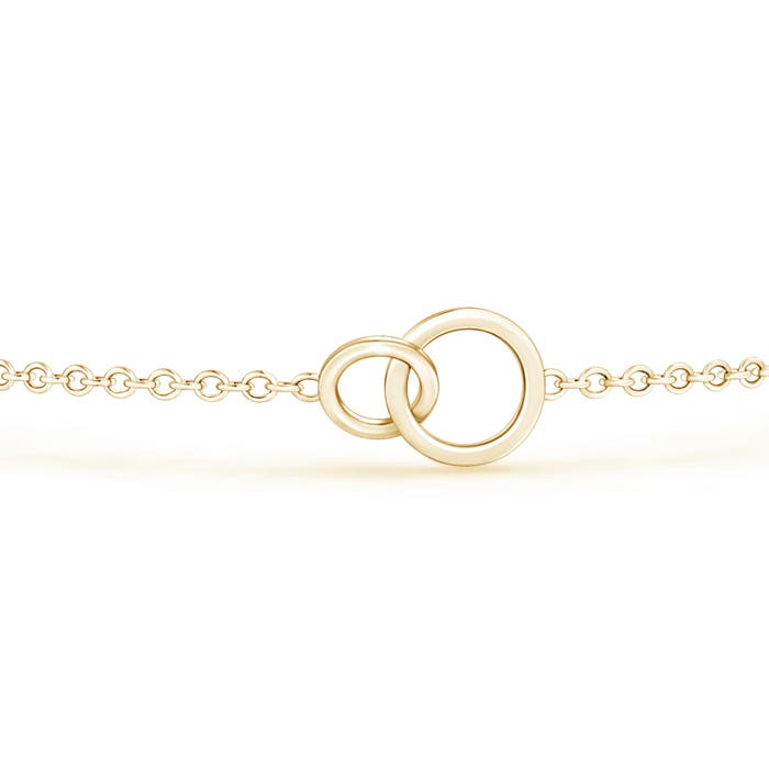Intertwined Open Circle Link Bracelet | Angara
