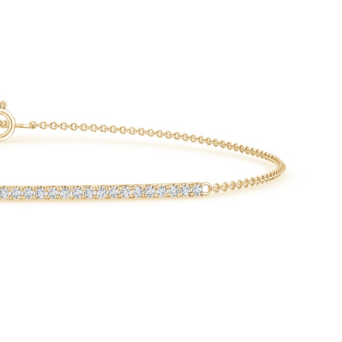 1.1mm GVS2 Diamond Bar Bracelet in 10K Yellow Gold Product Image