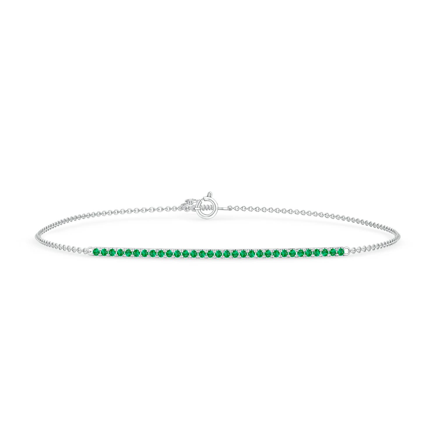 Emerald Bar Bracelet